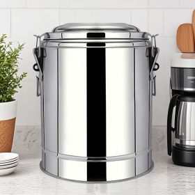 SOGA 22L Stainless Steel Insulated Stock Pot Hot & Cold Beverage Container