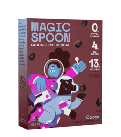 Magic Spoon Cocoa Grain-Free Breakfast Cereal, 7 oz Box